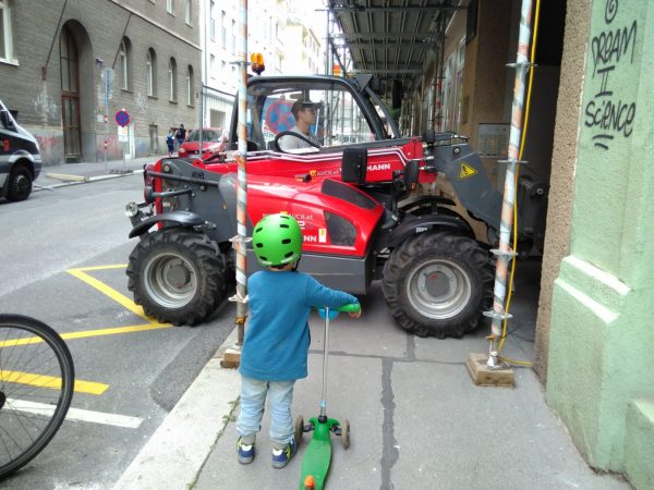 Zeit nehmen, beobachten lassen!